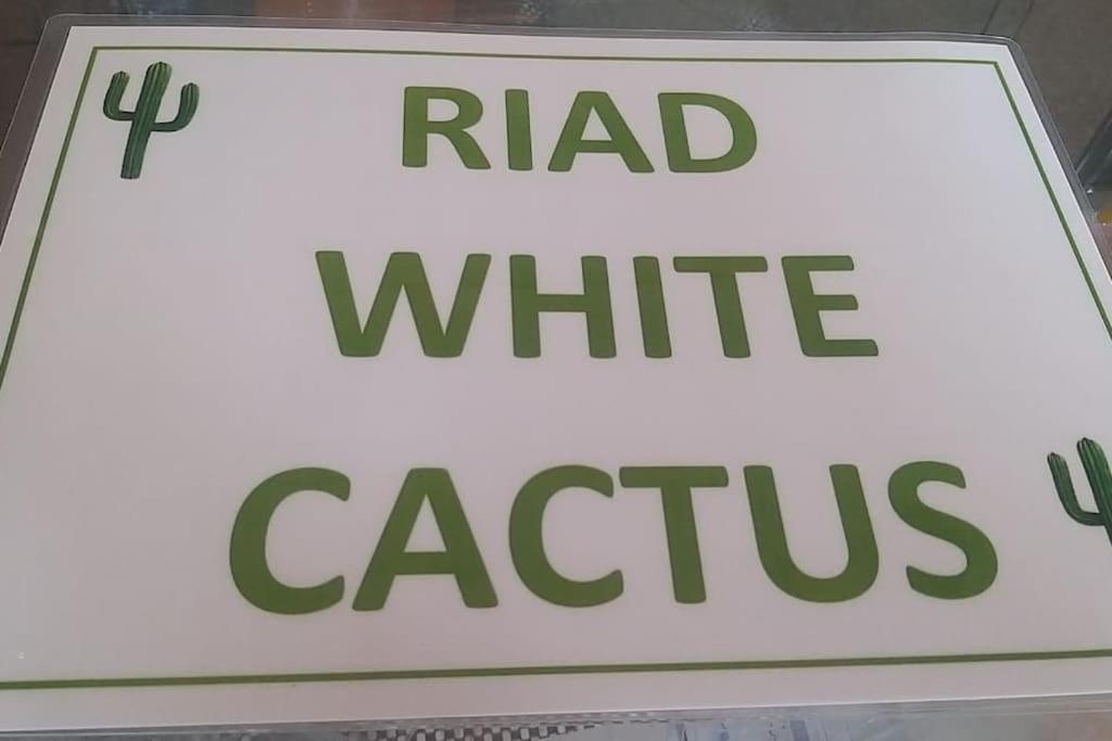 Riad White Cactus مراكش المظهر الخارجي الصورة